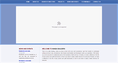 Desktop Screenshot of nandabuilders.com